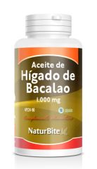 Kopen NATURBITE Levertraan 1000 mg 90 capsules Door 15,72€