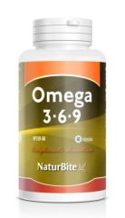 Acheter NATURBITE Oméga 3,6,9 60 Gélules Par 15,52€