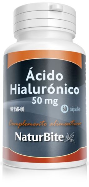 Acide Hyaluronique 50mg 60 Gélules - NATURBITE Img 2