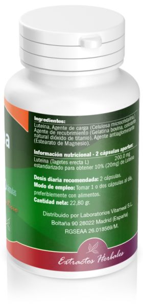 Lutein 10 mg 60 Kapseln - NATURBITE Img 4