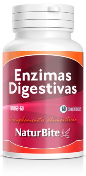 Digestive Enzymes 60 Tablets - NATURBITE