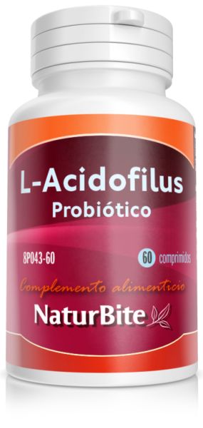 L-Acidophilus 500 milhões de CFU 60 comprimidos Img 2