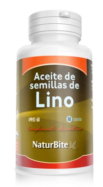 Aceite semillas lino 1000 mg 60 Cápsulas Img 2