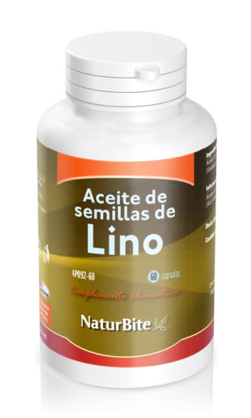 Olio di semi di lino 1000 mg 60 capsule Img 3