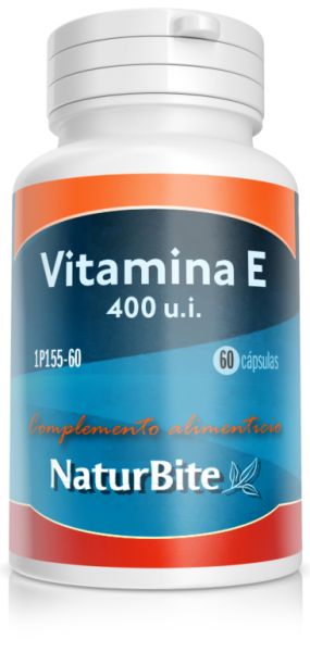 Vitamine E 400 IE (NATUURLIJK) 60 tabletten Img 2