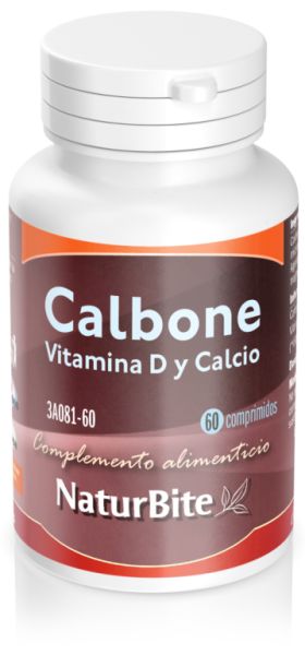 Calbone vitamin D och kalcium 60 tabletter Img 3