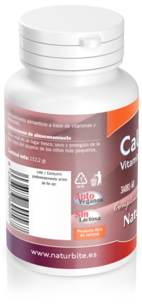 Calbone vitamin D och kalcium 60 tabletter Img 5