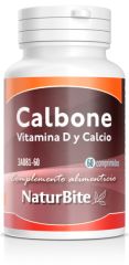 Comprar NATURBITE Calbone vitamina D e cálcio 60 comprimidos Por 14,77€