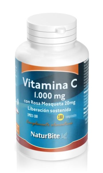 C-vitamin med nypon 20 mg 180 tabletter Img 3