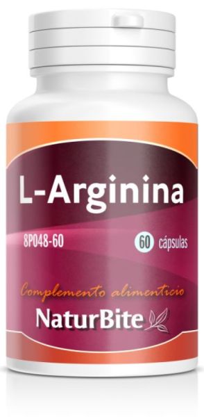 L-Arginin 500 mg 60 Kapseln - NATURBITE