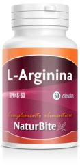 Buy NATURBITE L-Arginine 500mg 60 Capsules By 12,57€