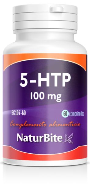 5-HTP 100 mg 60 Cápsulas - NATURBITE