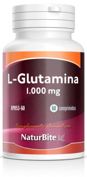 L-Glutamin 1000 mg 60 Kapseln - NATURBITE