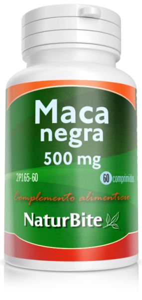 Andean Black Maca 500 mg 60 Tablets - NATURBITE Img 2