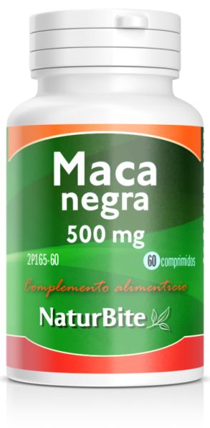 Andean Black Maca 500 mg 60 Tablets - NATURBITE