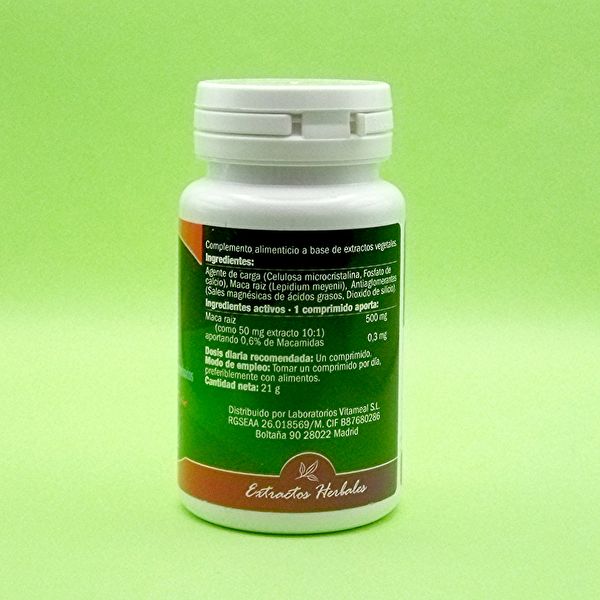 Andean Black Maca 500 mg 60 Tablets - NATURBITE Img 10