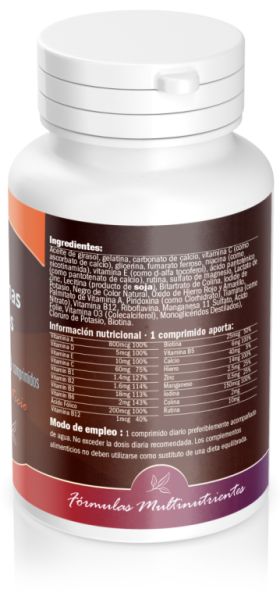 AZ Multivitaminen en Mineralen 60 Tabletten Img 4