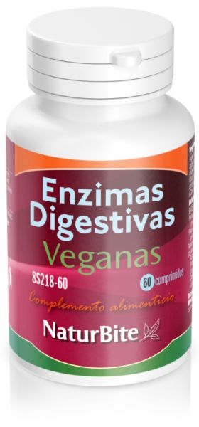 Enzymes Digestives Végétaliennes 60 Comprimés Img 3