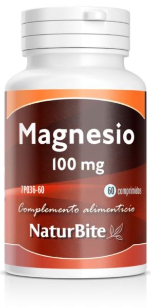 Magnesi 100 mg 60 Comprimits - NATURBITE