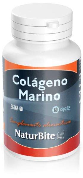 Colágeno marinho 60 cápsulas - NATURBITE Img 3