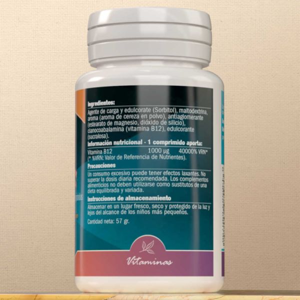 Vitamina B12 1000 mcg 120 Compresse Masticabili Img 5