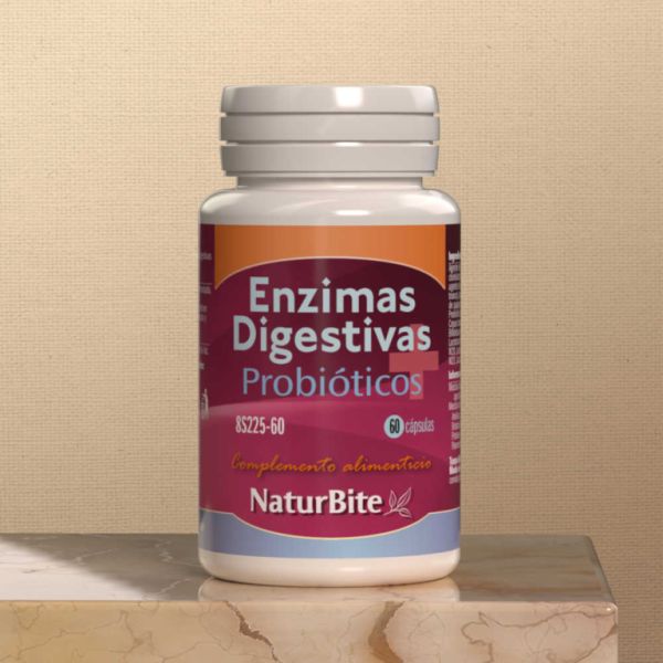 Digestive Enzymes and Probiotics 60 Capsules Img 2