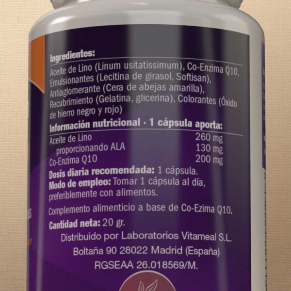 Coenzima Q10 200 mg 30 Capsule - NATURBITE Img 6