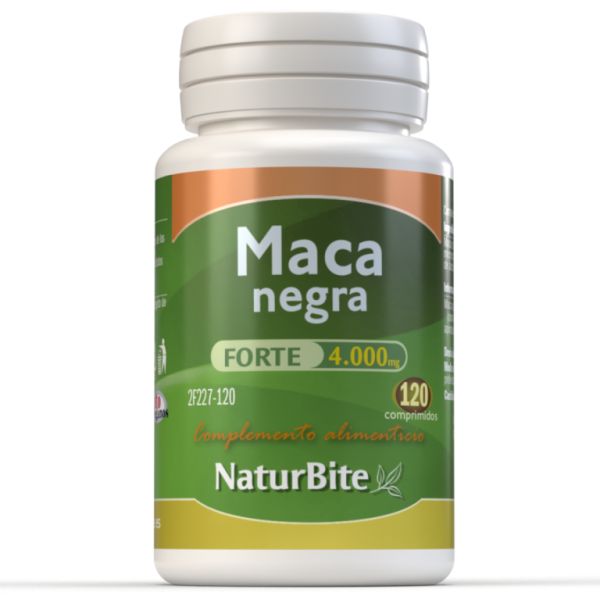 Black Maca Forte 4000mg 120 Comprimidos Img 3