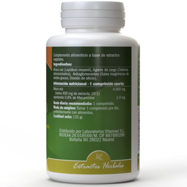 Maca Forte 4000 mg 250 tabletten - NATURBITE Img 5