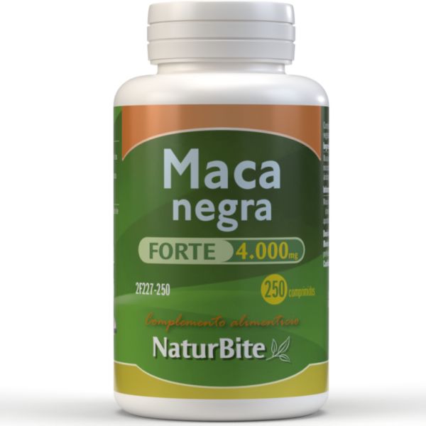 Maca Forte 4000 mg 250 tabletten - NATURBITE