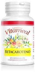 Comprar VITAMEAL Betacarotè 10000 UI 60 Càpsules Gel Per 6,75€