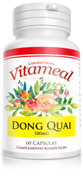 Dong Quai 500 mg 60 Cápsulas - VITAMEAL Img 2