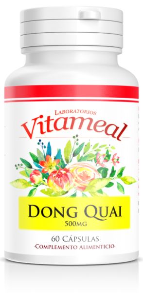 Dong Quai 500 mg 60 Cápsulas - VITAMEAL