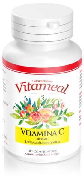 Vitamin C 1000 mg 100 Tablets - VITAMEAL Img 3