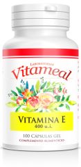 Comprar VITAMEAL Vitamina E 400 UI 100 cápsulas de gel Por 19,83€