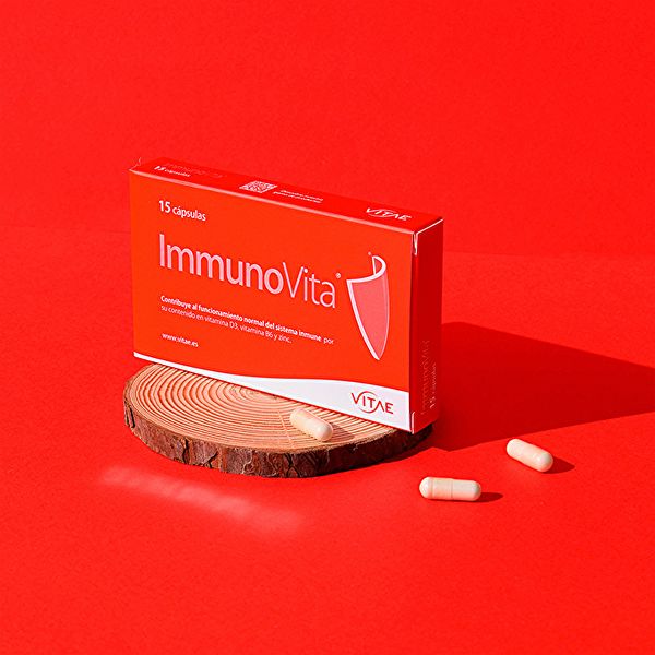 ImmunoVita 30 Caps. Puja les defenses, reforçant el sistema immune Img 2