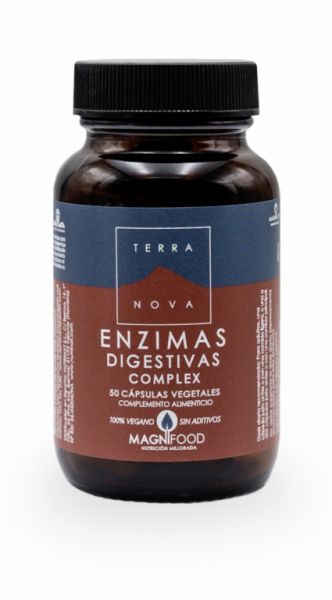 COMPLEXE D'ENZYMES DIGESTIFS 50 Vcaps - TERRANOVA