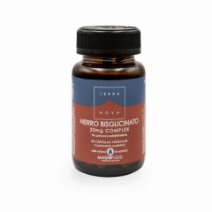 Buy TERRANOVA IRON BISGLYCINATE 20 mg COMPLEX 50 Vcaps By 13,10€