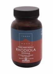 Kopen TERRANOVA RHODIOLA 300 mg (RHODIOLA ROSEA) 50 Vcaps Door 23,30€