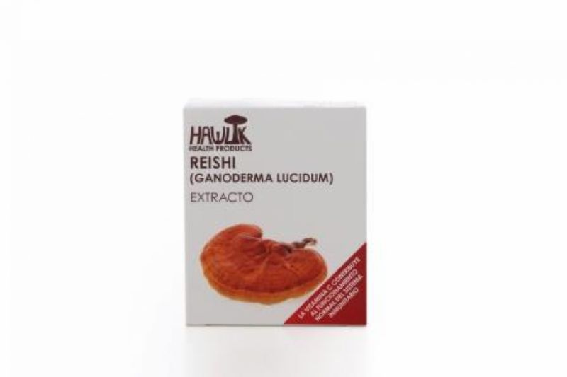 Extrato Puro de Reishi (Ganoderma Lucidum) 60 Cápsulas Vegetais