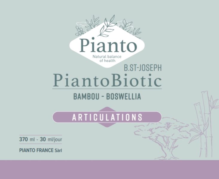 Articulations Piantobiotiques 370 ml - PIANTO Img 2