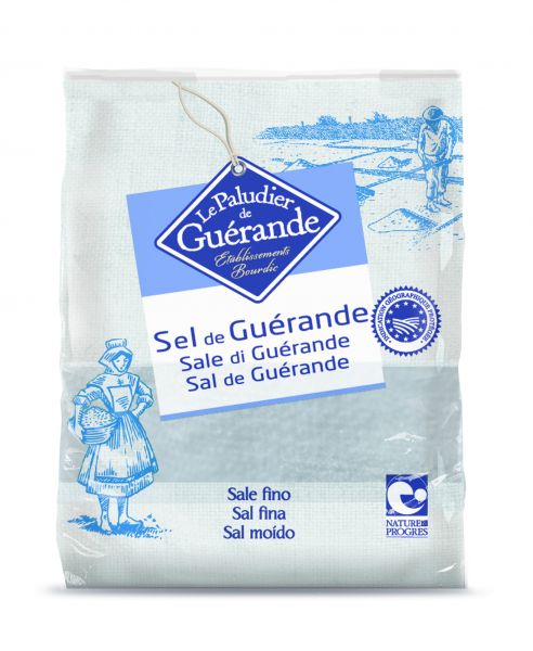 Guerande Fijn Grijs Zout 500g - LE PALUDIER DE GUERANDE