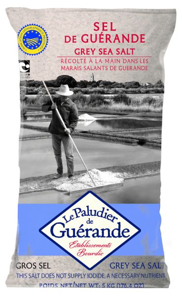 Coarse Grey Salt from Guerande Bulk 5 Kg