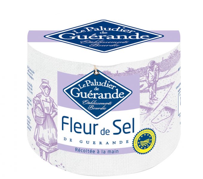 Flor de Sal de Guerande en Bote 125 gr