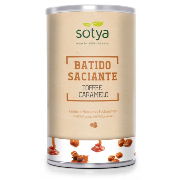 BATIDOS SACIANTES 550G POLVO SABOR TOFFEE CARAMELO