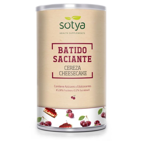 BATIDOS SACIANTES 550G POLVO SABOR CEREZA CHEESECA