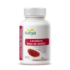 Comprar SOTYA LEVADURA  ROJA DE ARROZ + Q10 +DHA 60 Caps Por 11,70€