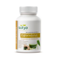 Buy SOTYA Spirulina 400 mg 200 Tablets By 6,99€