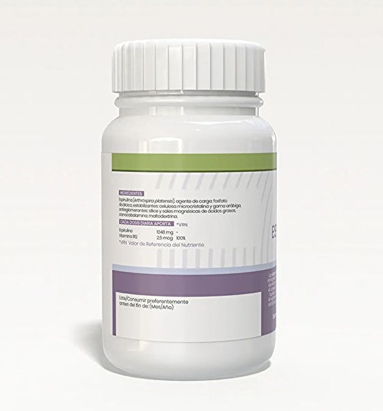 Espirulina 400 mg 100 comprimidos. Fonte natural de vitalidade Img 2