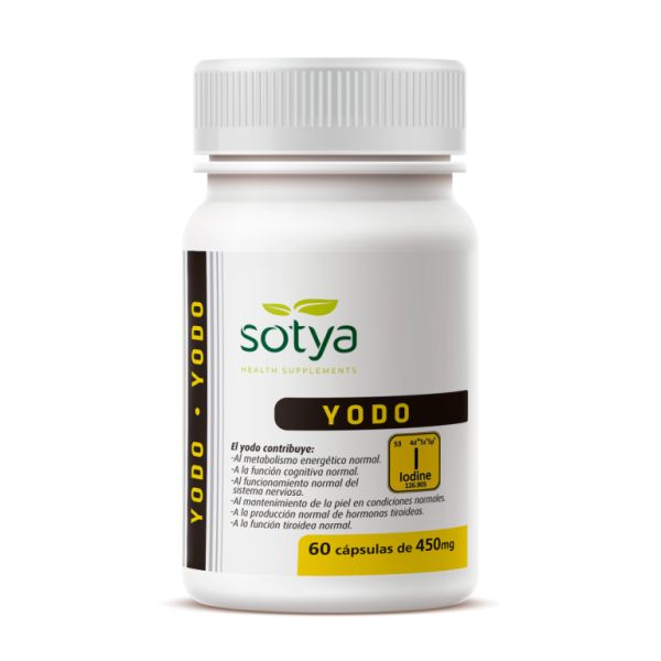 Iodine 450 mg 60 Capsules - SOTYA